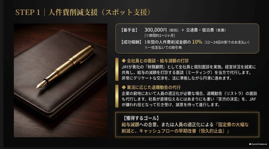 STEP1 人件費削減支援